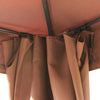 3x4M Garden Metal Gazebo Marquee Patio Party Tent Canopy Shelter w/ 2-tiers Roof