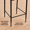 Set of 2/4/6 Bar Stools Velvet Breakfast Bar Chairs Kitchen Office Restaurant