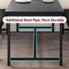 Small Kitchen Table Set with 2 Upholstered Bench, Dining Table Set Dining Room