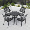 Garden Furniture Set 5 Piece Table Padded Seat Patio Camping Outdoor Balcony Set