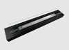 Bio fireplace insert 120 cm matt black with glass