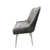 Set of 2 Marco Dining Chairs Brushed Velvet