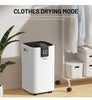 20L Dehumidifier Air Purifier with Humidistat LCD Display for Home Laundry UK