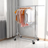 167-180cm Extendable Carbon Steel Wardrobe Clothes Rail Adjustable Hanging Rod