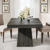 Square Dining Table for 4 People, 31.5inch Kitchen Wood Table Small Dinner Table