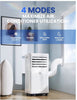 KGOGO Air Conditioning Unit 7000 BTU Portable Air Conditioner with 4 In 1