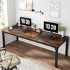 78.7-Inch Extra Long Computer Desk 2 Person Desk Double Desk for Home Office