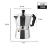 3/6/9/12 Cups Espresso Coffee Maker Percolator Kettle Italian Expresso Moka Pot