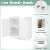 Modern Sink Organizer Storage Cabinet Under Sink Cabinet-White