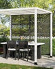 72"×40" Metal Privacy ScreenOutdoor Decor Privacy Screen Heavy Duty Fence Panel