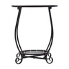 Small Garden Mosaic Butterfly Drinks Side Table Bistro Dining Outdoor Patio Home