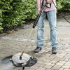 High Pressure 4Wheels Washer Surface Cleaning Machine/Sprayer Gun/Telescopic Rod