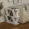 Modern Side Sofa Couch Small End Table Rustic Coffee Narrow Slim Furniture New