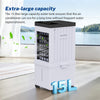 3 in 1 Portable Air Conditioner & Humidifier, 60cm Water-Cooled Air Conditioner