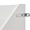 Kids Bookshelf Toy Organiser with Storage Drawer Mobile Children Bookcase White