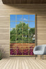 Extra Large Gold Window Garden Wall Mirror 69" X 43" 174 x 110cm MirrorOutlet
