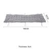 Sun Lounger Cushion Bench Chair Sunbed Garden Recliner Replacement Anti Slip UK