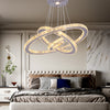Modern Crystal Chandelier LED Pendant Lights Living Room Bedroom Ceiling Light