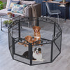 8 Panels XXL-Large Heavy Duty Dog Pet Playpen Exercise Enclosure Garden Fence
