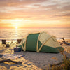 Inflatable Tent Tunnel Design Air Tent for 4 Person, Green