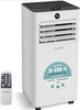 SereneLife Portable Air Conditioner 9000 BTU - WiFi Air with Dehumidifier & Fan