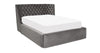 DFS Cavendish II Grey Velvet Super King Size Ottoman Storage Bed Frame RRP £1049