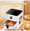 1200W Air Fryer 6L Digital Oven Healthy Frying Cooker Low Fat Oil Free White UK