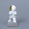 Space Themed Astronaut Home Decor Weighted Bookends Set / Stationary Pen Holders