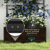 Raised Garden Planter Bed Trellis Galvanised Steel Metal Box Climbing Plants