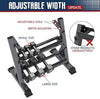 Adjustable 3-Tier 1100LBS Dumbbell Rack Heavy Duty Weight Rack Storage Shelf Gym