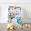 Kids Bookshelf Toy Organiser with Storage Drawer Mobile Children Bookcase White