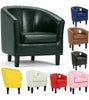 Luxury Crushed Velvet Fabric Armchair Tub Chair Home Cafe Lounge Bedroom Sofa UK