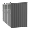 Garden Storage Shed Triple Wheelie Bin Store Metal Cover Dustbin 3 Sheds Outdoor