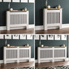 Arlington Radiator Cover White Traditional Modern Cabinet Wood Grill Furniture