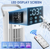 Portable Air Conditioner - 90° Oscillating Tower Fan with Remote 16" Evaporative