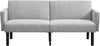 2-3 Seater Convertible Futon Sofa Bed Upholstered Fabric Sleeper Couch