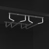 Tall Pantry Cabinet Kitchen Cupboard w/ Storage, Adjustable Shelves, Black