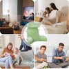 High Back Reading Pillow Back Rest Lumbar Support Arm Seat Cushion Lounger
