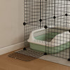 Large Cat Cage, Indoor Cat Enclosure, Four-Tier Cat Playpen with Hammock, Ramps