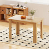 COSTWAY 120 CM Dining Table for 4-6 People Wooden Rectangular Table