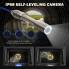 9" Self-Leveling Sewer Camera Pipe Inspection Camera w 512Hz Locator 50M 32GB