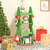 Bookshelf Storage Shelf With Children's Reading Room Open Storage Modern Green
