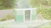 9 x 4FT Metal Garden Storage Shed w/ 2 Door, Dark Green