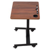 Over Bed Table Tray Adjustable Height Mobility Aid Chair Computer Laptop PC Desk