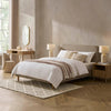 Dusk Ascot Bed Frame KING SIZE - Stone Grey RRP £499