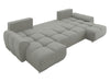 Corner Sofa Bed with Storage Universal Corner Side Velvet Fabric New LOGO U