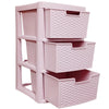 Large Rattan Drawer Storage Unit 2/3/4 Drawers Units Bedroom Office Desktop Draw