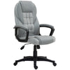 Executive Office Chair High Back Computer Chair with Armrests Grey