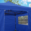 All Seasons Gazebos 3mx3m Heavy Duty Waterproof Pop up Gazebo 4 Side Walls