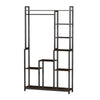 72" Tall Plant Stand Indoor Large Metal Wood Plant Shelf Heavy-Duty Display Rack